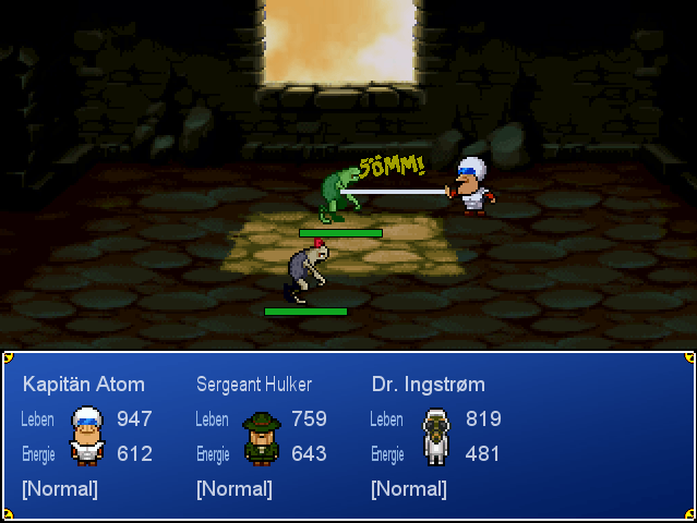 Sömm! Spüre die Macht des Atoms, Nuklearbestie!