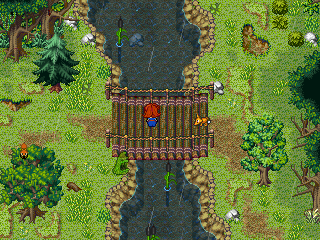 Die Spielwelt ist recht urwüchsig. Die wenigen menschlichen Ansiedlungen sind nur über ein paar raue Pfade verbunden. Wenn also folglich viel Natur zu sehen sein wird, sollte die dann wenigstens etwas hermachen.